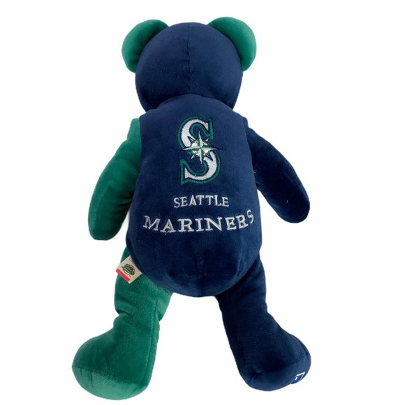 Team Beans Seattle Mariners Beanie Bear Blue Green - Picture 7 of 8